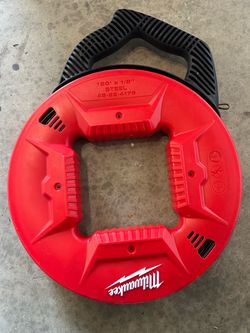 Milwaukee 120ft 1/8” Steel Fish Tape