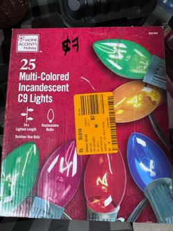 Muti Color Holiday Lights Pls See Pix 