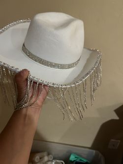 Bride Bling cowgirl hat 