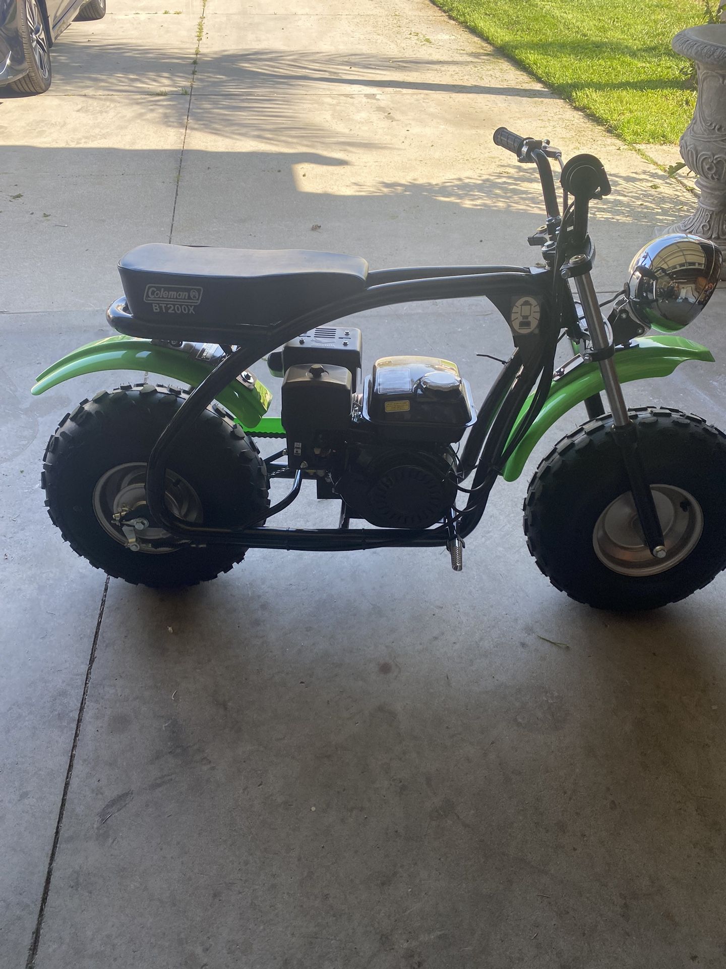 coleman powersports 200cc trail bike bt200x