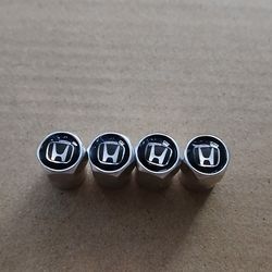 Honda tire inflator valve stem caps