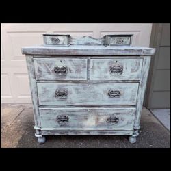 Painted Vintage Dresser 