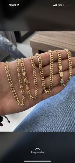 Chain 18k Cuban Or Rosario 🍯