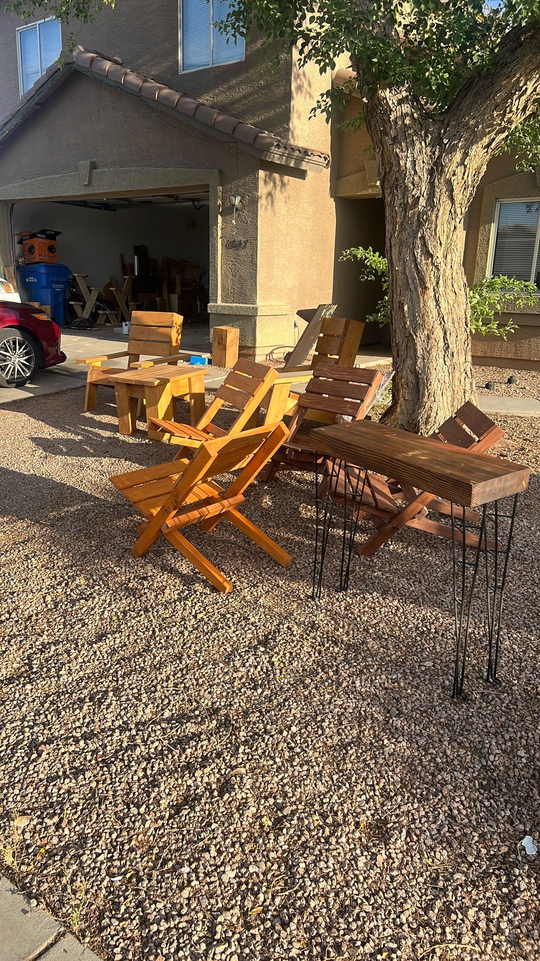 Muebles Rústicos Para patio