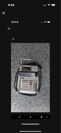 Sharp EL-1801V Ink Printing Calculator