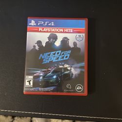 Need For Speed For PS4