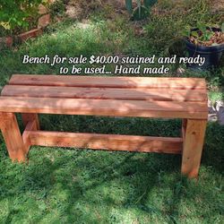 Wood Planters and Benches