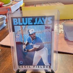 Toronto Blue Jays Eighty Six Topps Baseball Cards Team Set 
