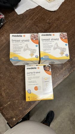 Medela Breast Shield And Bags