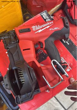 Milwaukee M18 FUEL Coil Roofing Nailer tool only
