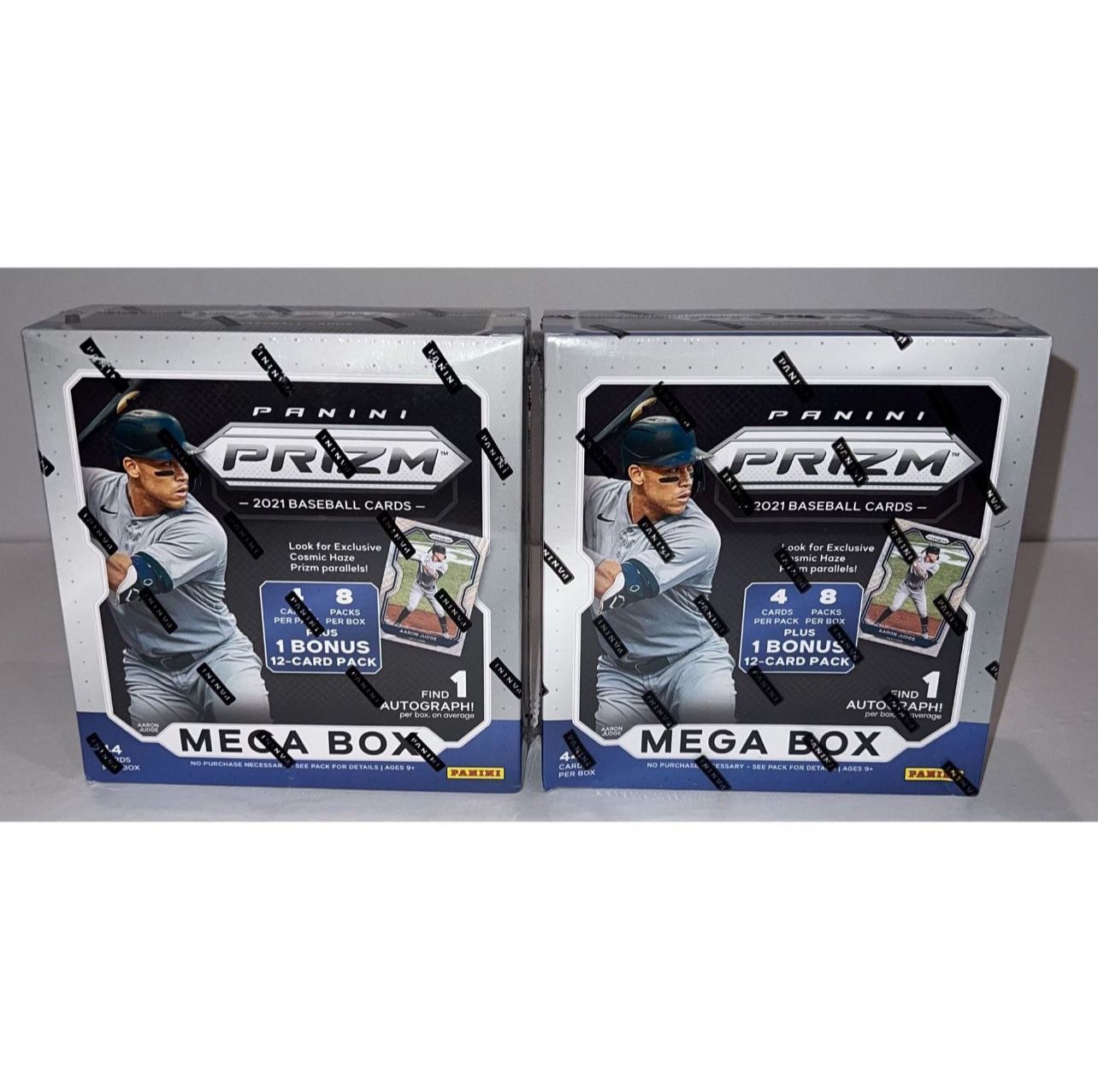 (2) 2021 Panini Prizm Baseball Mega Boxes MLB Cards 2 Box Lot Present Gift