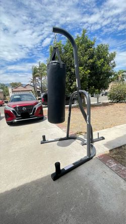 Punching bag with stand