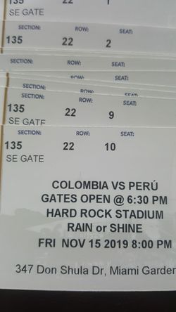 Colombia vs Perú