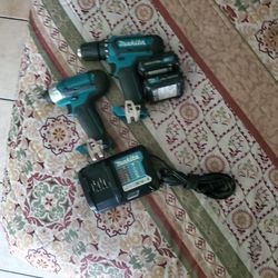 MAKITA  IMPACT AND DRILL TWO PC COMBO 