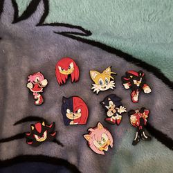 Sonic And Mario Bros Crock Charms