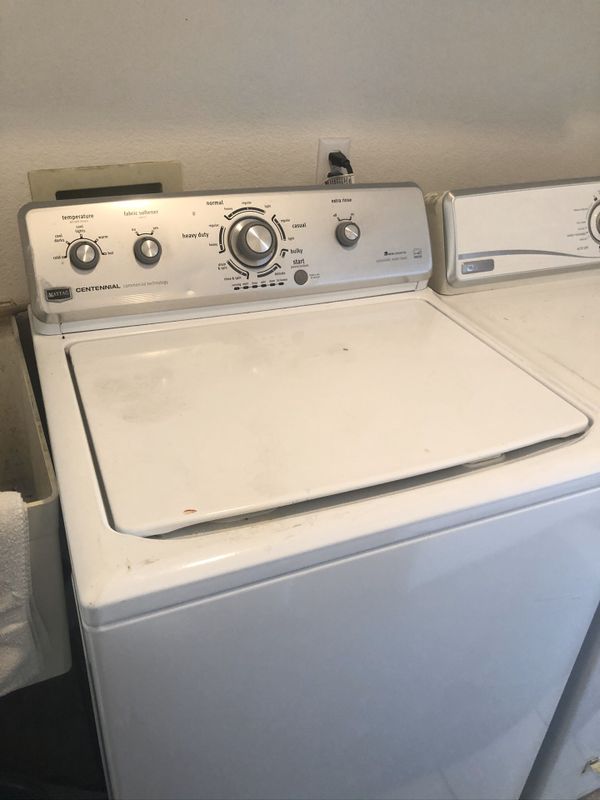 Maytag Washer Centennial Manual