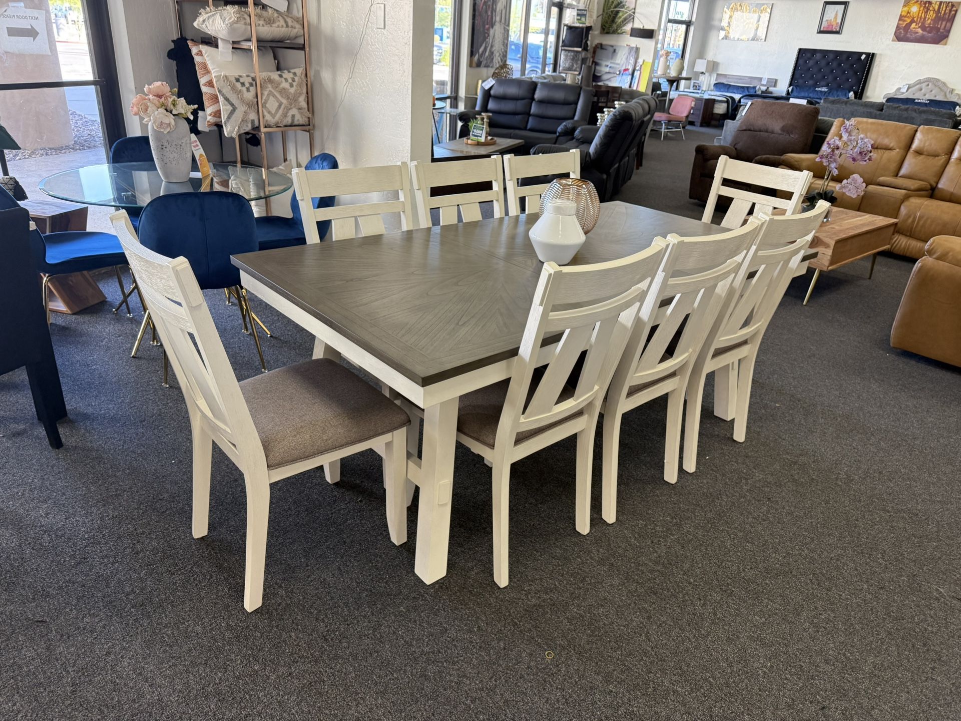 Dining Table With 8 Chairs