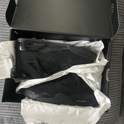 Air Jordan 4 Black Cats Size 9
