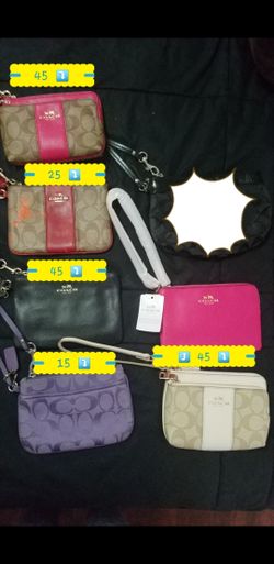 Coach wristlets