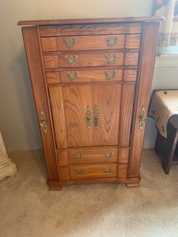 Large armoire jewelry box