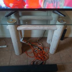 Table Glass / TV Stand 