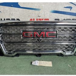 w/damages 2019 - 21 - 22 - 2023 GMC SIERRA DENALI FRONT GRILLE W/ CAMERA OEM AX98829