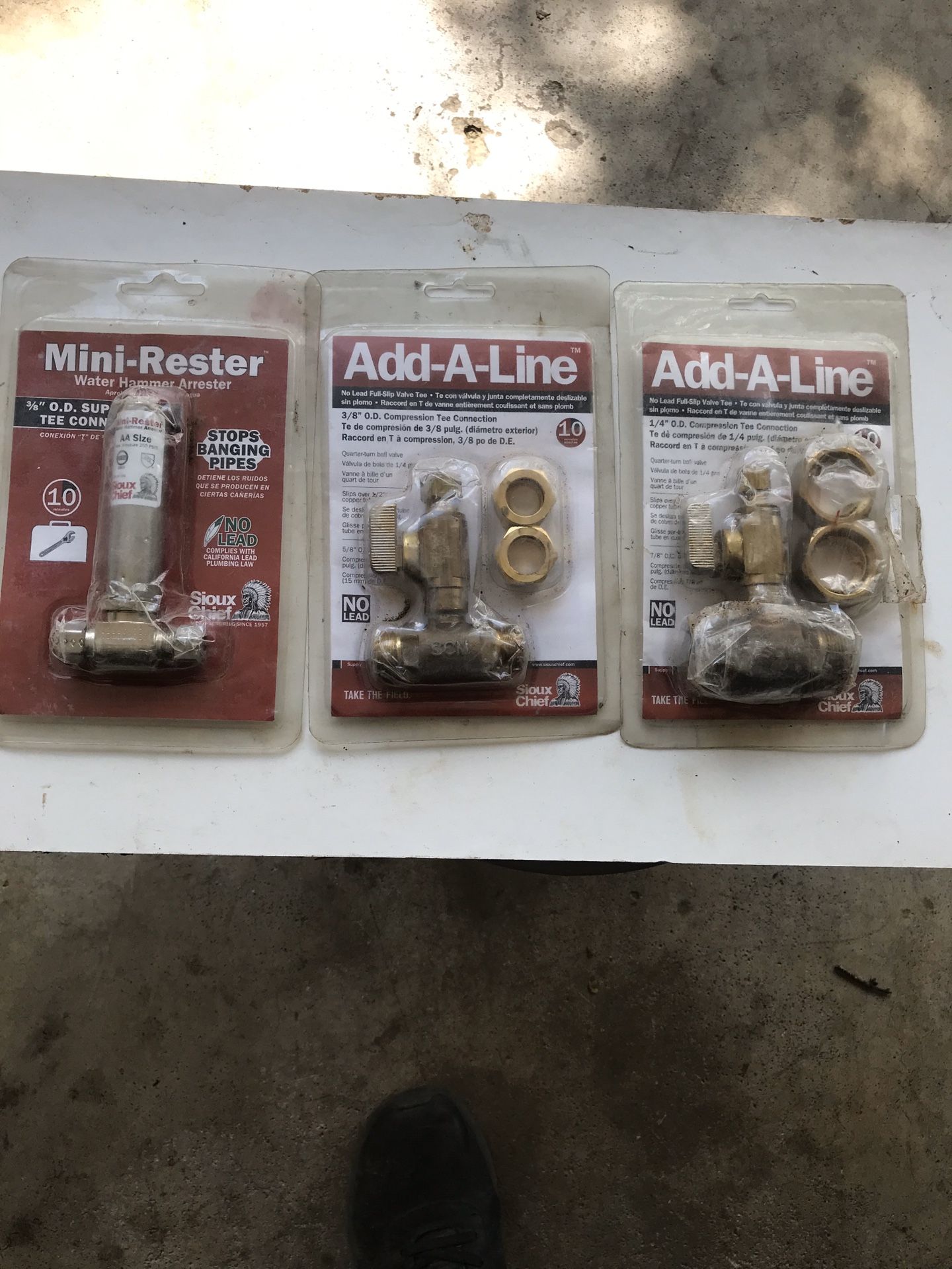 Plumbing stuff