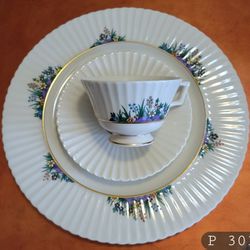 Rutledge By Lenox China Plate, Saucer, Cup