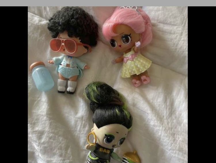 Three Cute LOL Doll