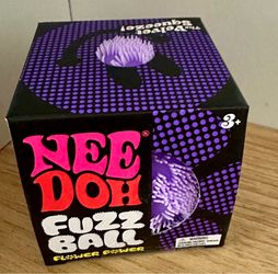 Needoh Fuzz Ball Purple