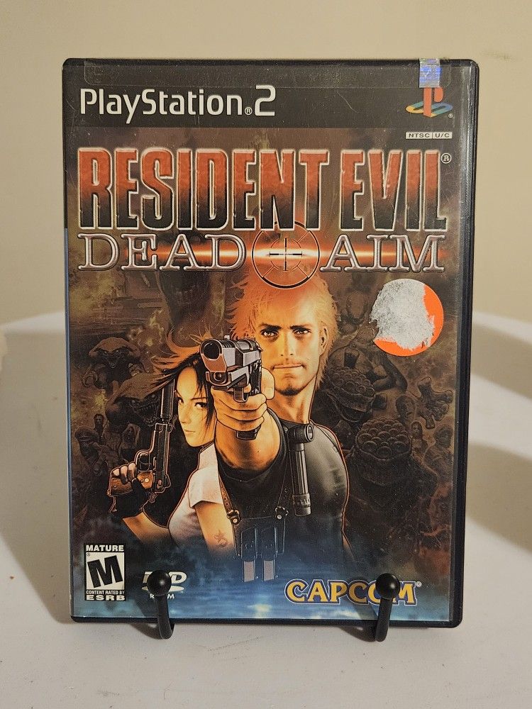 Resident Evil: Dead Aim Sony PlayStation 2 PS2 Video Game Complete With Manual