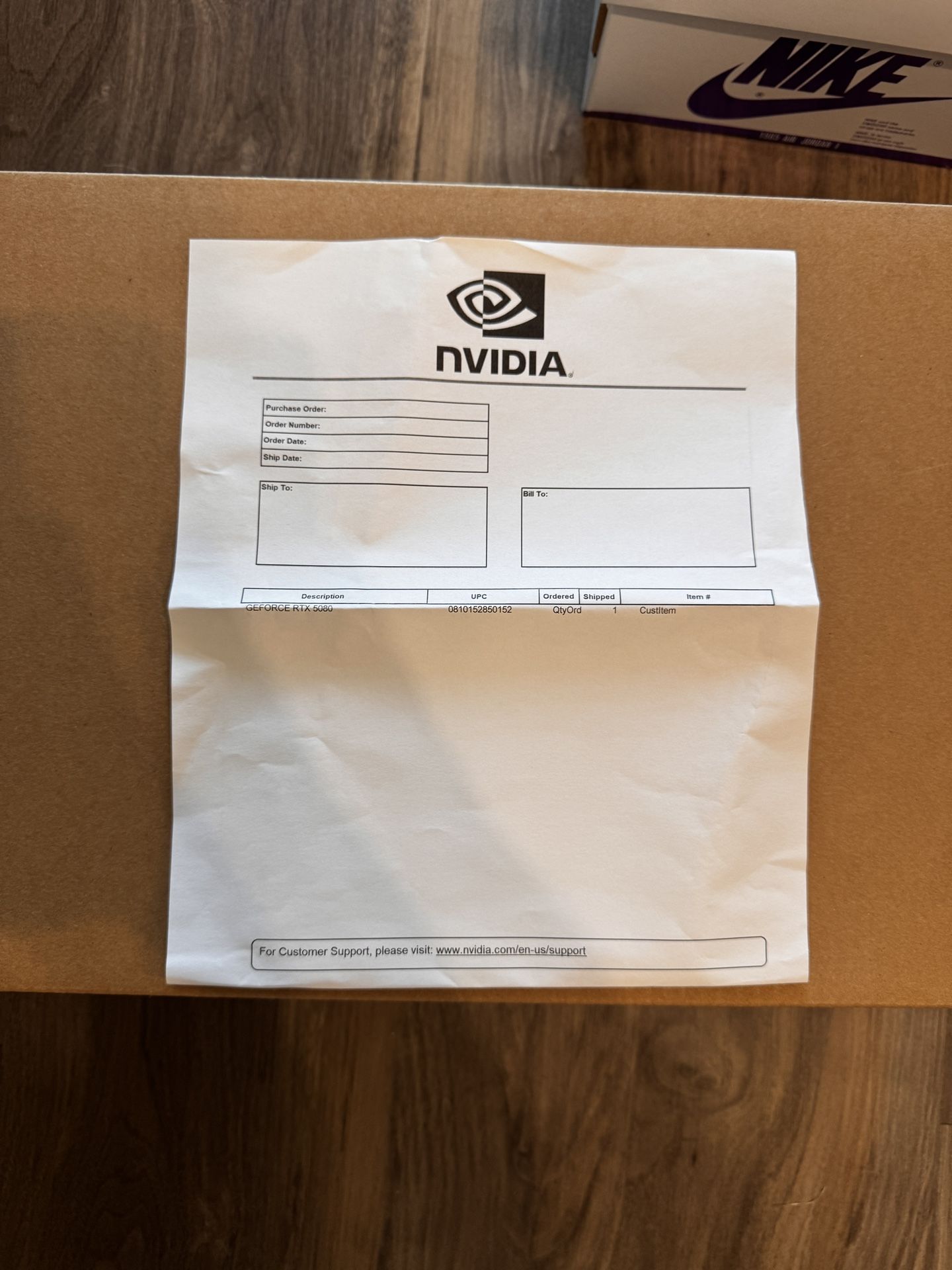 NVIDIA RTX 5080 FE – Sealed, $1,350 Cash