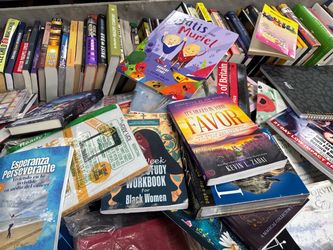 10$ EACH Mixed Lot of Used Books, weights, hairstyling sets, cables, air, fryers, toys, Home Depot, items, vacuums,