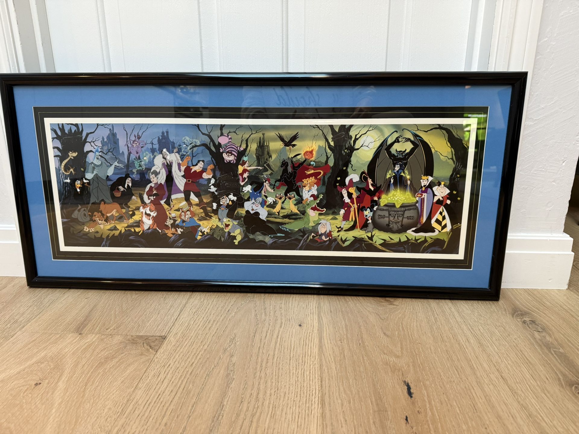 Disney Villains Limited Edition Lithograph Poster