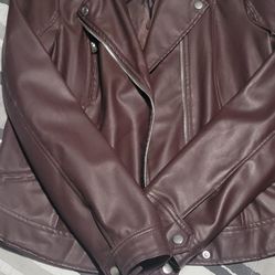 Ladies Leather Jacket 