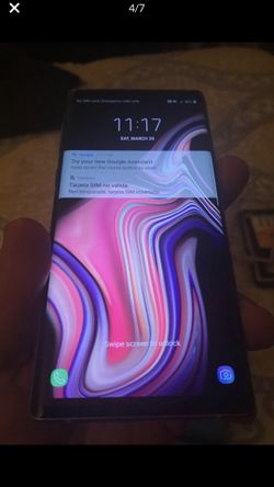 Samsung note 9....mint...