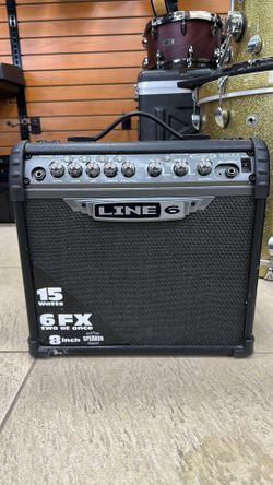Line 6 Spider III 15 Guitar Amplifier – 15 Watt Modeling Amp – 8” Speaker
