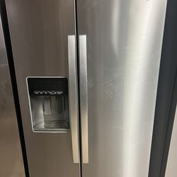  Stainless Side By Side Refrigerator 
