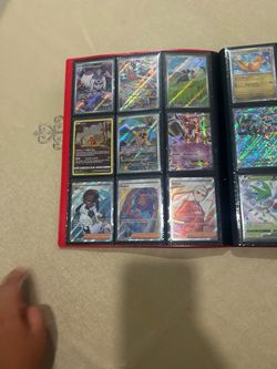 Pokemon cards with binder