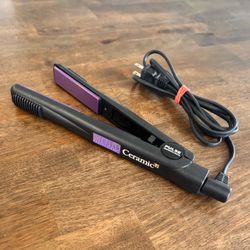 Hot Tools Pro 1” Ceramic + Titanium Far-Infrared Heat Flat Iron #1188