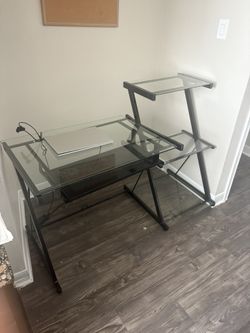 Glass Office Desk