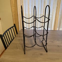 Wrought Iron Wine Bottle Holders