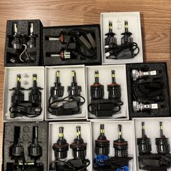 LED Headlight Bulbs - Low and High Beam