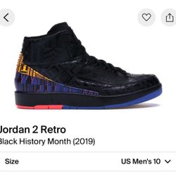 Air Jordan 2 Retro- Black History Month