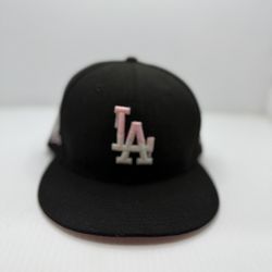 New Era Los Angeles Dodgers 2020 World Series Pink Drip 9FIFTY Snapback Cap
