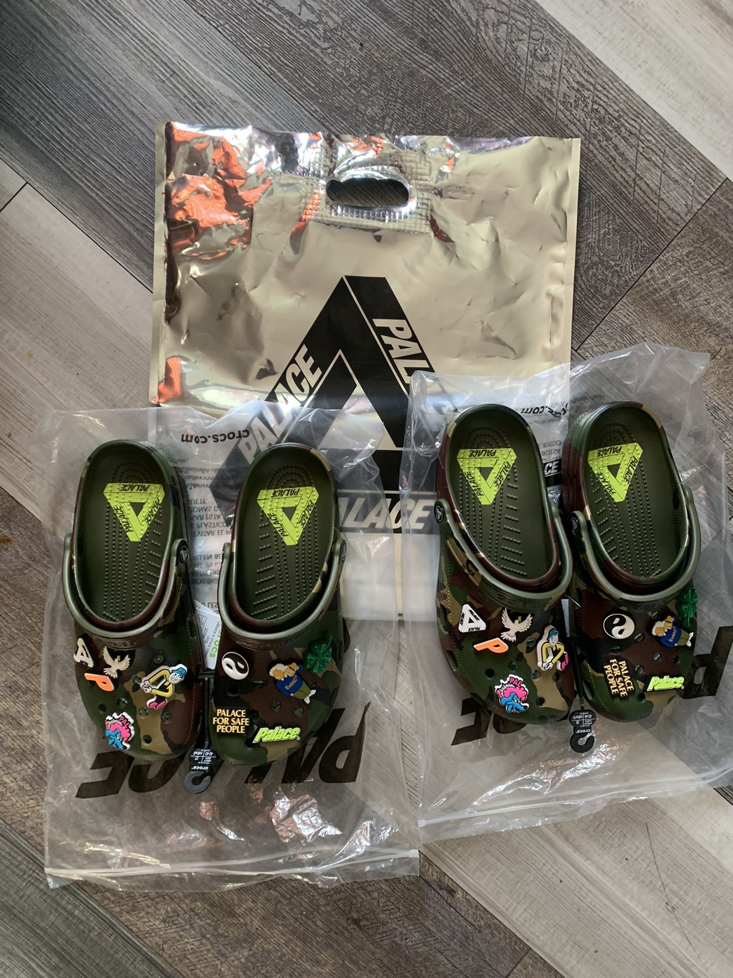 Palace Skateboards Crocs