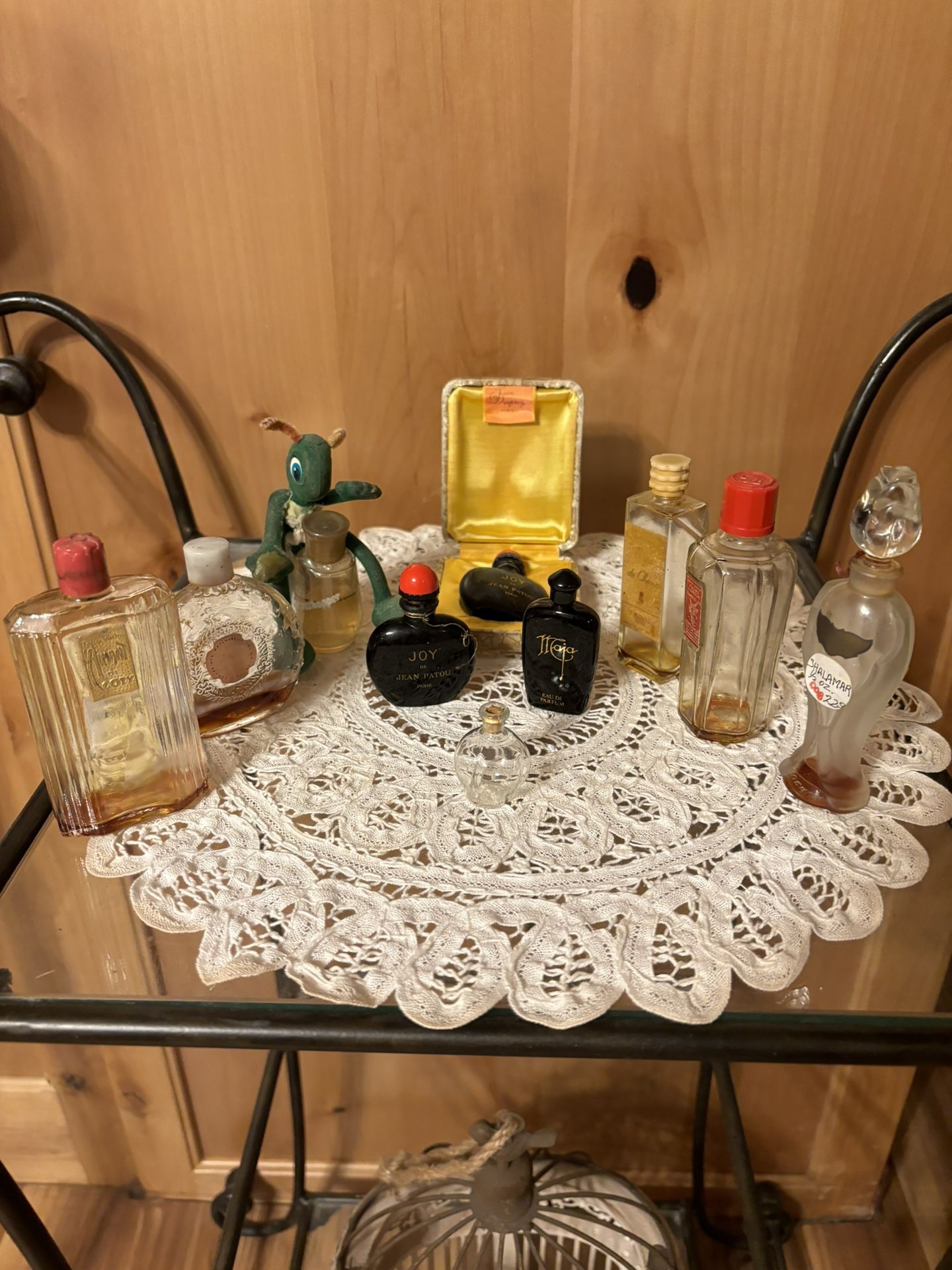 Assortment Of Miniature Vintage Perfume Bottles 