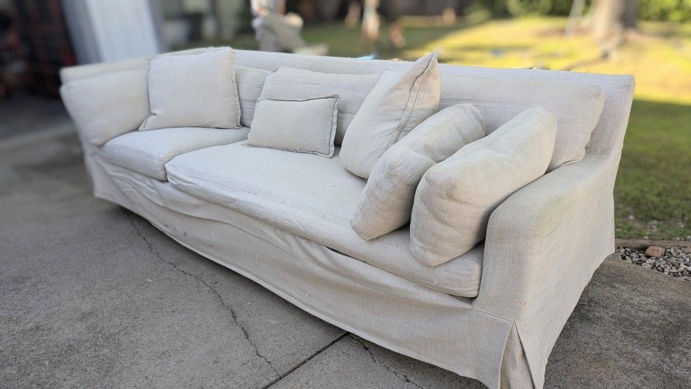 9ft Goose down Couch
