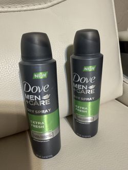 Dove Men’s Extra Fresh Dry Spray antiperspirant deodorant