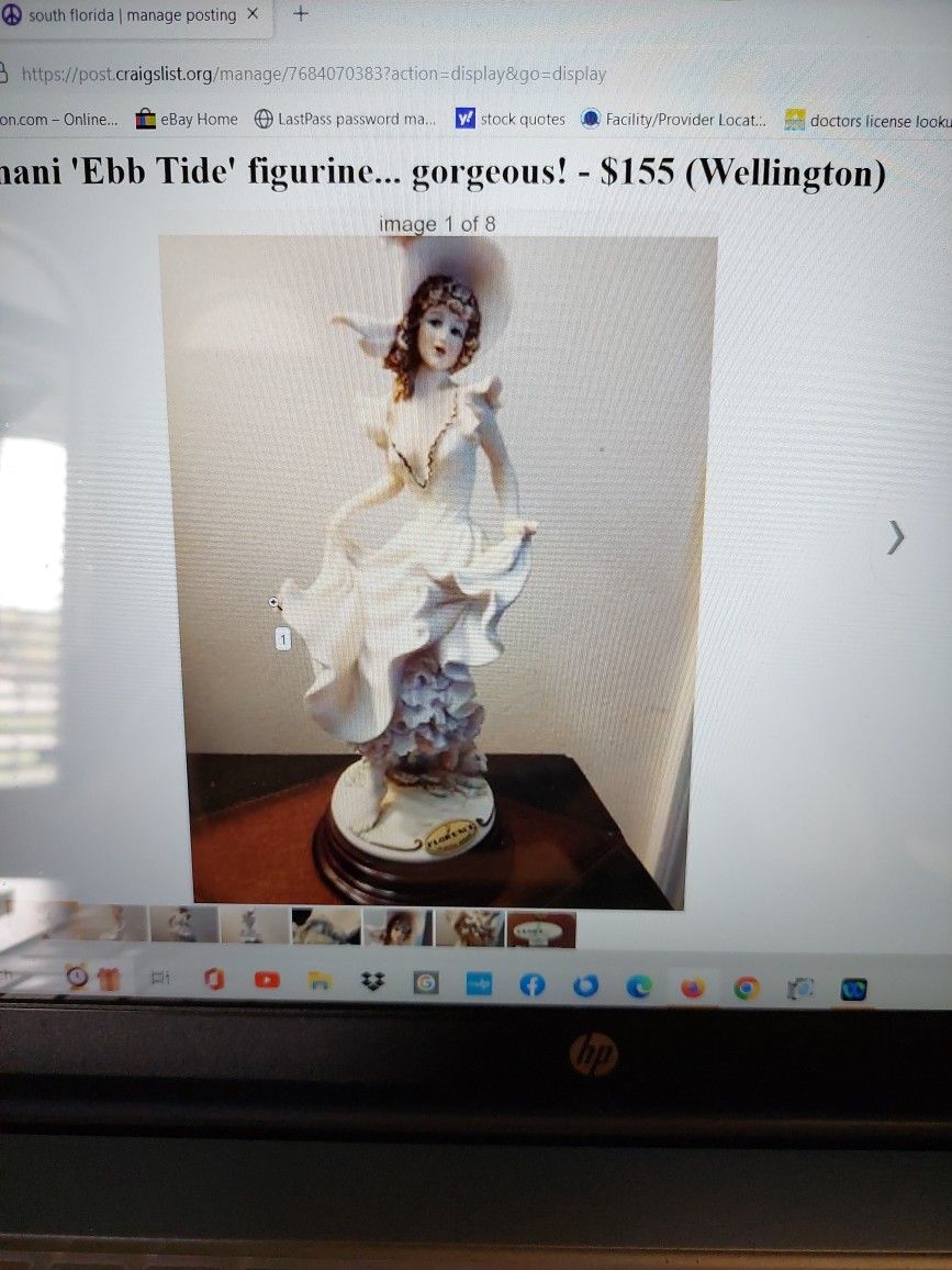 Armani Ebb Tide Figurine... Gorgeous